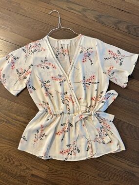 Sienna Sky Floral Print Shirt